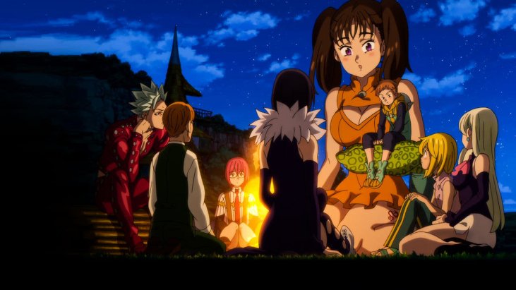 The Seven Deadly Sins Prisoners of the Sky izle